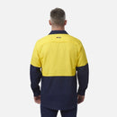 King Gee Workcool 2 Hivis Two Toned Closed Front Long Sleeve Shirt - K54876