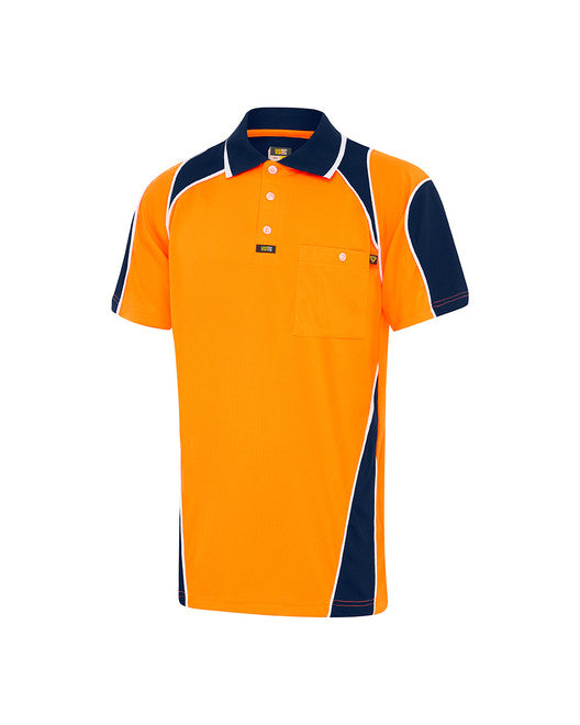 Visitec Hivis Commando Microfibre Short Sleeve Polo - V1001 **Clearance**