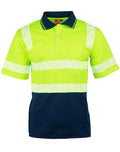 AIW - Unisex Truedry Biomotion Segmented Safety Polo - SW73