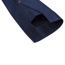 Workcraft Mens Two Toned Half Placket Long Sleeve Shirt with Vents 155gsm - WS6032