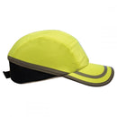 ASW - Dodge Bump Cap - Neon Yellow with Reflective Silver Strip - W91NYS