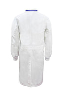 Workcraft Long Dustcoat with Mandarin Collar with Contrast on Collar - WJ3199