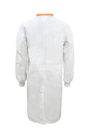 Workcraft Long Dustcoat with Mandarin Collar with Contrast on Collar - WJ3199