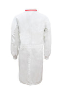 Workcraft Long Dustcoat with Mandarin Collar with Contrast on Collar - WJ3199