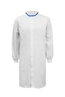 Workcraft Long Dustcoat with Mandarin Collar with Contrast on Collar - WJ3199