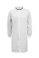 Workcraft Long Dustcoat with Mandarin Collar with Contrast on Collar - WJ3199