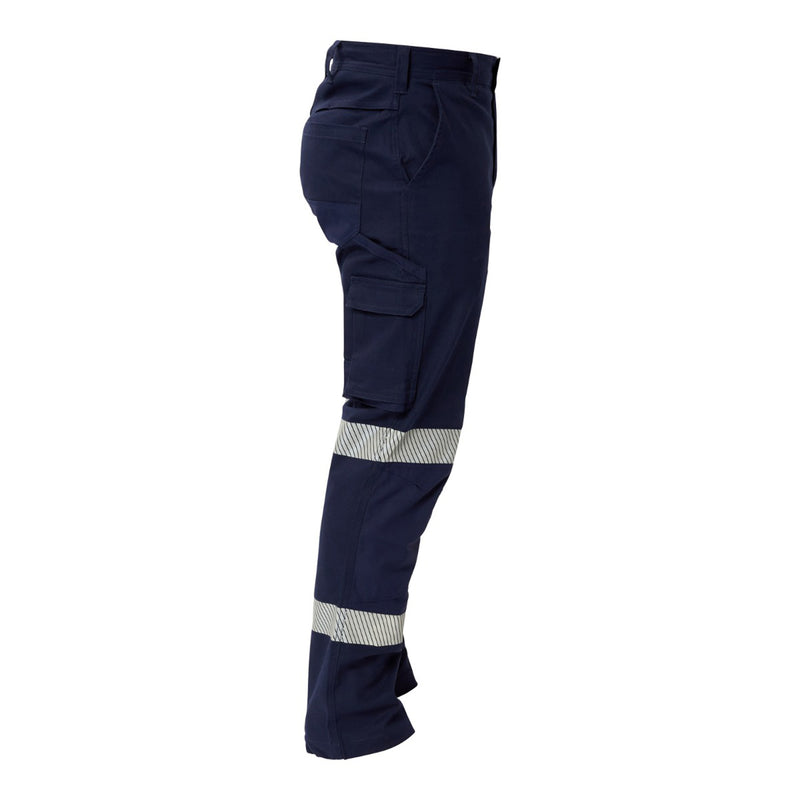 Workcraft Mens Cargo Pants with Segmented Tape - WP4019