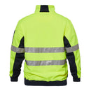 Workcraft Unisex Hivis 1/2 Zip Pullover with Tape - WT8013