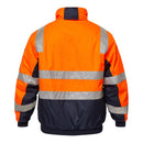 Workcraft Hivis Two Tone Bomber Jacket with Tape - WW9011