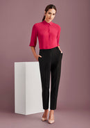 Biz Corporate Womens Bandless Elastic Waist Pant - 10722