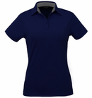 Stencil Kahve Ladies Short Sleeve Polo - 1164