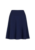 Biz Corporate Womens Bandless Flared Skirt - 20718