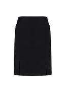 Biz Corporate Womens Front Pleat Detail Straight Skirt - 20720