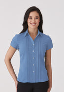 City Collection Stretch Spot Short Sleeve - 2173