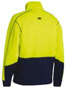 Bisley Hi Vis Fleece 1/4 Zip Pullover - BK6989