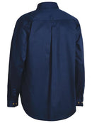 Bisley Closed Front Cotton Drill Shirt Long Sleeve - BSC6433
