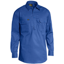 Bisley Closed Front Cool Lightweight Drill Shirt Long Sleeve - BSC6820