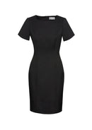 Biz Corporates Ladies Short Sleeve Shift Dress - 30112