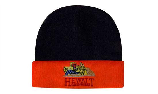 Headwear Luminescent Safety Acrylic Beanie Toque Cap (packs of 10) - 3027