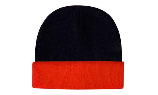 Headwear Luminescent Safety Acrylic Beanie Toque Cap (packs of 10) - 3027