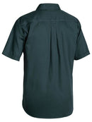 Bisley Closed Front Cotton Drill Shirt Short Sleeve - BSC1433