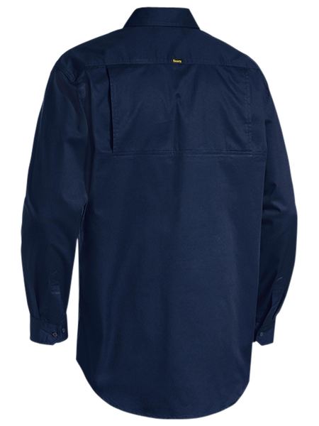 Bisley Closed Front Cool Lightweight Drill Shirt Long Sleeve - BSC6820