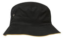 Headwear Brushed Sports Twill Bucket Hat (packs of 10) - 4223