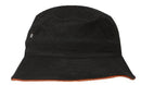 Headwear Brushed Sports Twill Bucket Hat (packs of 10) - 4223