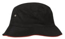 Headwear Brushed Sports Twill Bucket Hat (packs of 10) - 4223