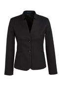 Biz Corporates Ladies Short Jacket with Reverse Lapel - 60113