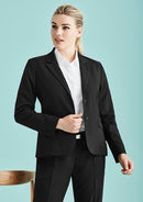 Biz Corporate Ladies 2 Button Mid Length Jacket - 60119