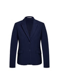 Biz Corporate Womens Two Button Mid Length Jacket - 60719