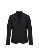 Biz Corporate Womens Two Button Mid Length Jacket - 60719
