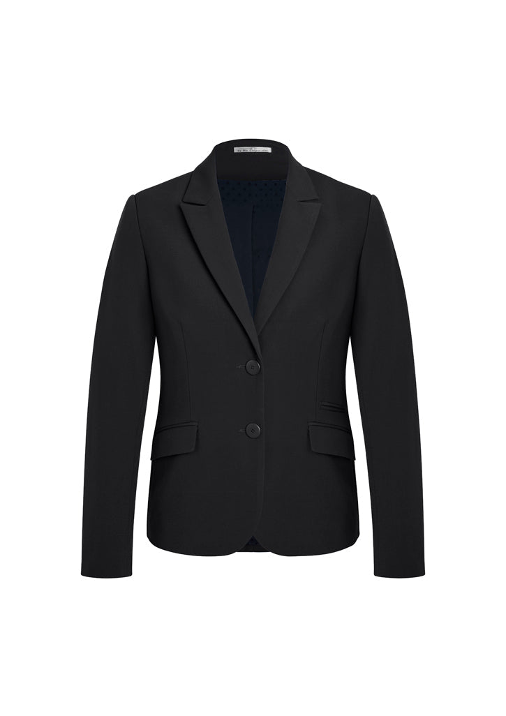 Biz Corporate Womens Two Button Mid Length Jacket - 60719