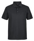 JBs Wear Adults Podium Waffle Pocket Polo - 7WPP