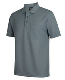 JBs Wear Adults Podium Waffle Pocket Polo - 7WPP
