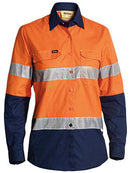 Bisley Womens 3m Taped Hi Vis X Airflow Ripstop Shirt - BL6415T