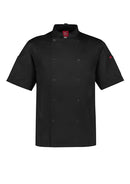 Biz Collection Mens Zest Short Sleeve Chef Jacket - CH232MS