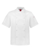 Biz Collection Mens Zest Short Sleeve Chef Jacket - CH232MS