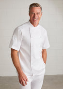 Biz Collection Mens Zest Short Sleeve Chef Jacket - CH232MS