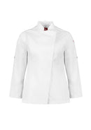 Biz Collection Alfresco Womens Chef Long Sleeve Jacket - CH330LL