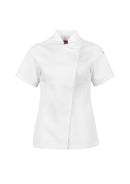 Biz Collection Alfresco Womens Chef Short Sleeve Jacket - CH330LS