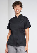Biz Collection Alfresco Womens Chef Short Sleeve Jacket - CH330LS