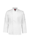 Biz Collection Alfresco Mens Chef Long Sleeve Jacket - CH330ML