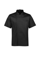 Biz Collection Alfresco Mens Chef Short Sleeve Jacket - CH330MS