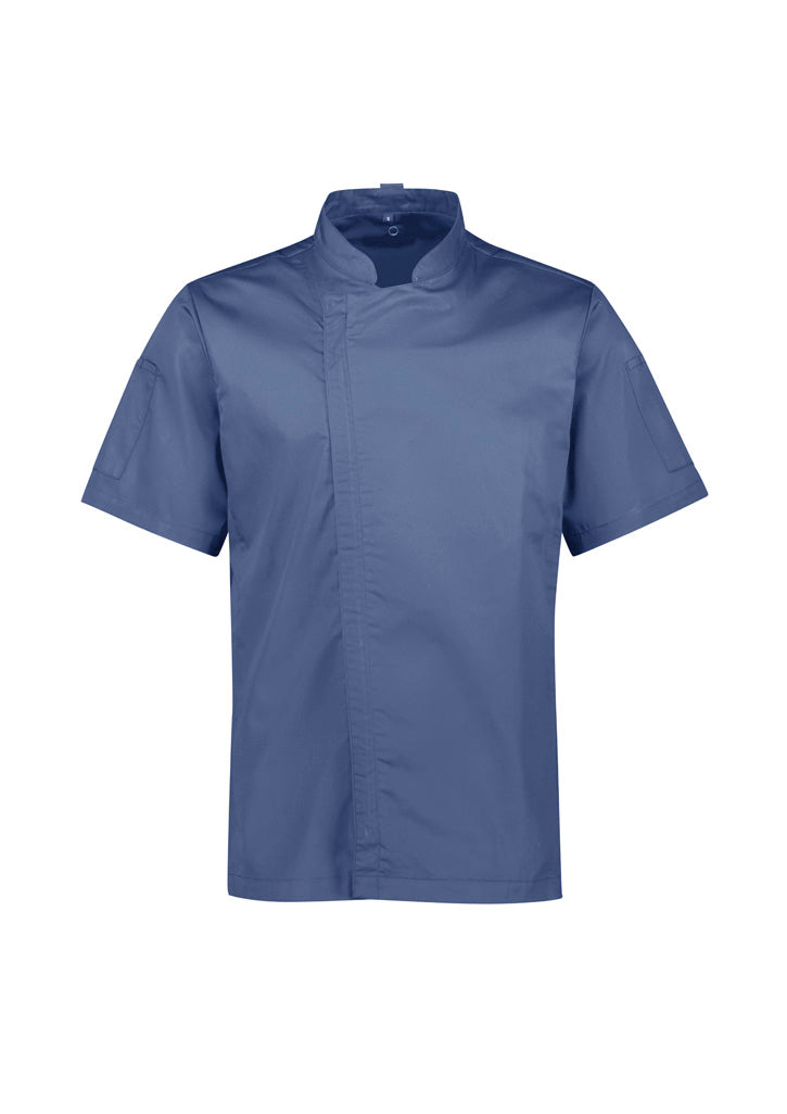 Biz Collection Alfresco Mens Chef Short Sleeve Jacket - CH330MS
