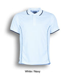 Bocini Kids Stitch Feature Essentials Short Sleeve Polo - CP0930