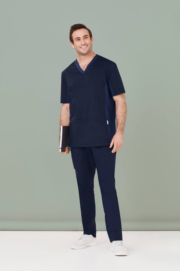 Biz Care Mens Riley Straight Scrub Pant - CSP047ML