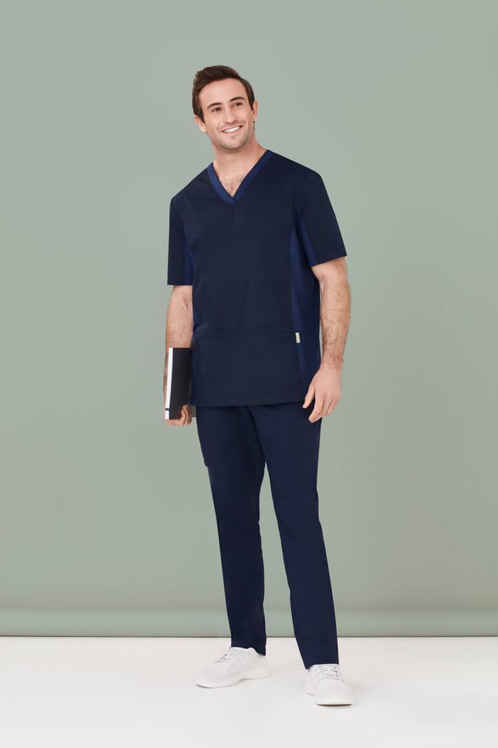 Biz Care Mens Riley Straight Scrub Pant - CSP047ML