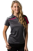 Be Seen Ladies Polo Shirt With Contrast - BSP2014L